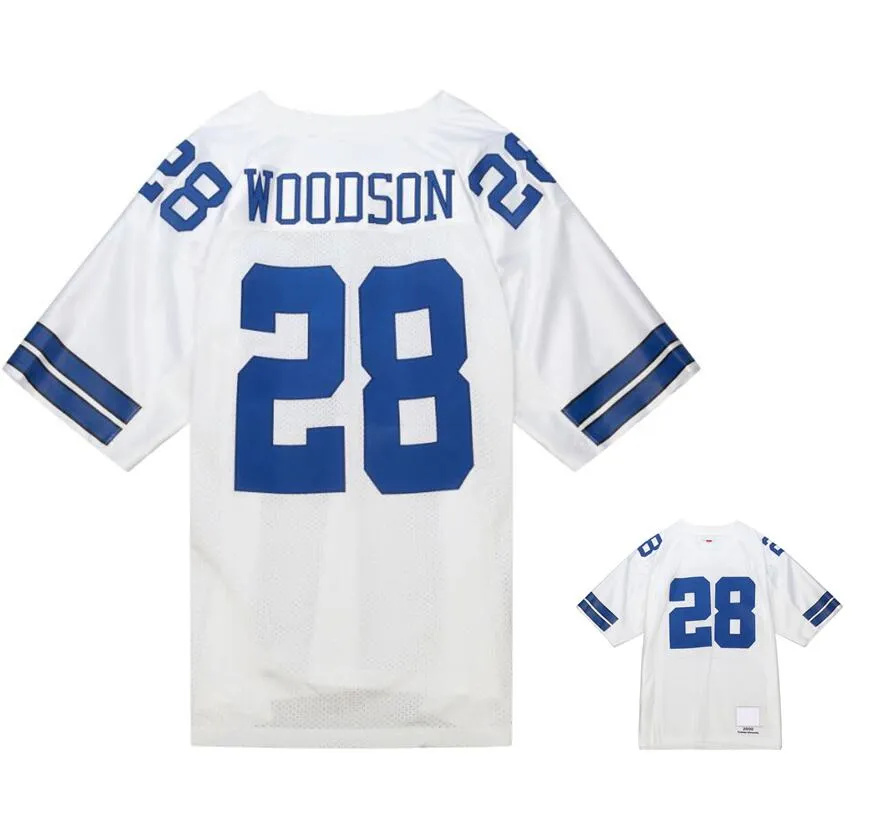 Nähte Fußballtrikots 28 Darren Woodson 2000 Mesh Legacy Retro Classics Jersey Männer Frauen Jugend S-6xl