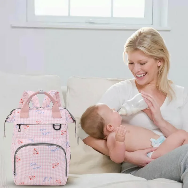 Large Diaper Bags: Multi Functional Baby Travel Backpack Extra