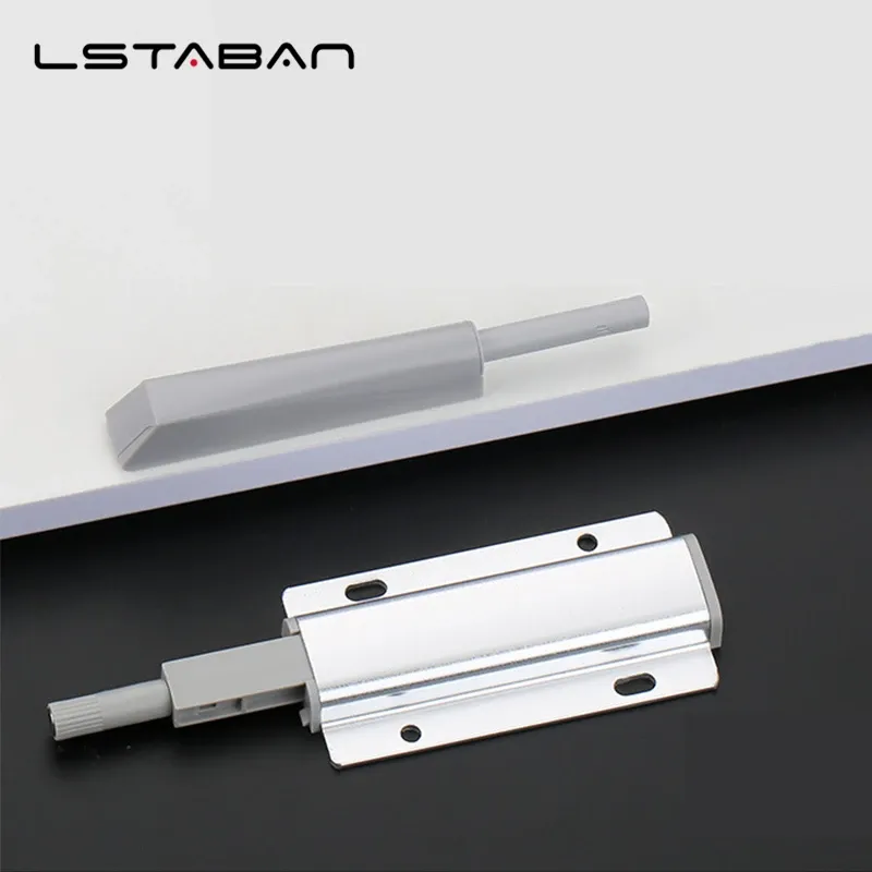 Kitchen Cabinet Catches Magnetic Door Stop Closer Drawer Soft Quiet Damper Buffer Push To Open System Furniture Hardware