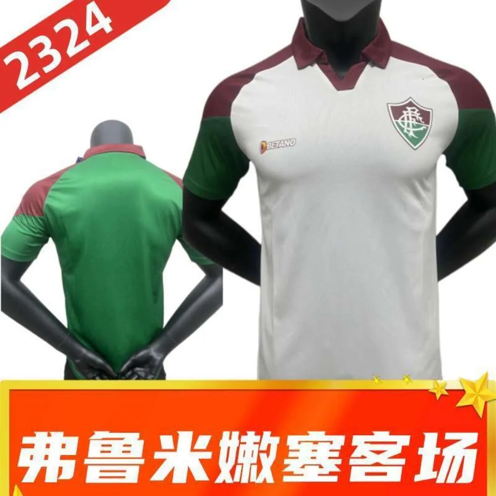 Maglie da calcio 2324 Fluminense Away Fan Edition Jersey, maglia da calcio da calcio da gioco