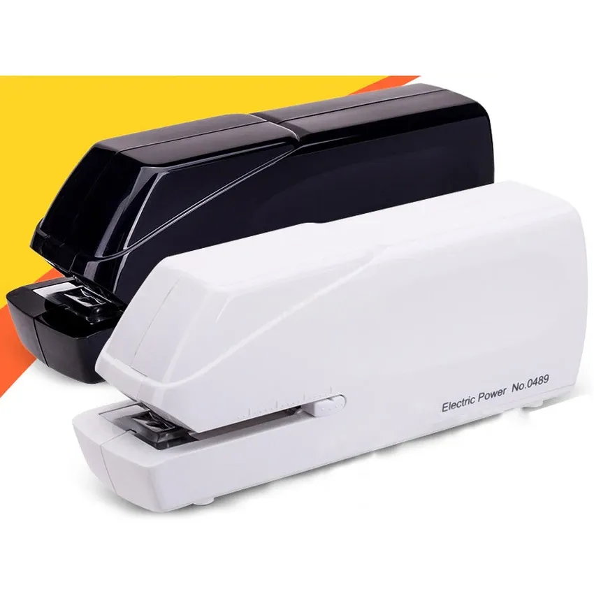Stapler Electric Paper Documents Automatic Stapler 20 sheet Paper Binding Stapling Machine 24/6 26/6 School Office Stationery Supplies