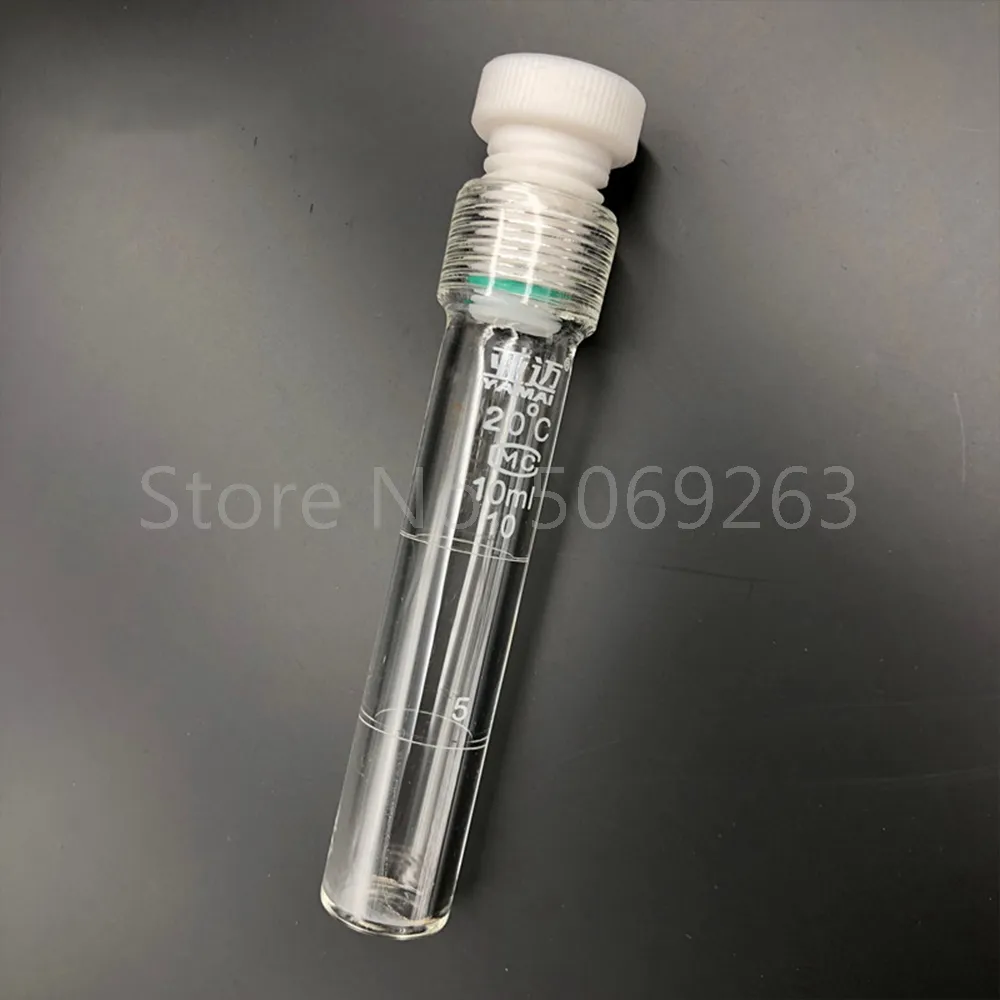 5/10/25/50/100 ml Glas Total Phosphor Gesamtstickstoffschraube kolorimetrischer Rohr, Schraubenglasdruckflasche für Labor