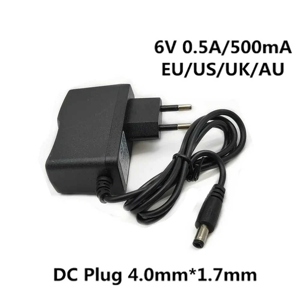 6V 0,5A 500 mA 4W Caricatore dell'adattatore di alimentazione DC C10 M4-I M2 M3 M5-I M7 M10 M10 M6 M Monitor della pressione arteriosa M6W