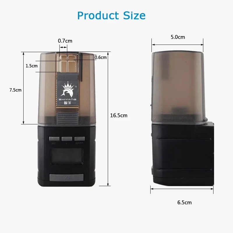 Digital LCD Automatisk akvarium Tank Fish Food Feeder Timer Auto Fish Feeder Fish Tank PET MATNING DISPENSER FOOD DISPENSER