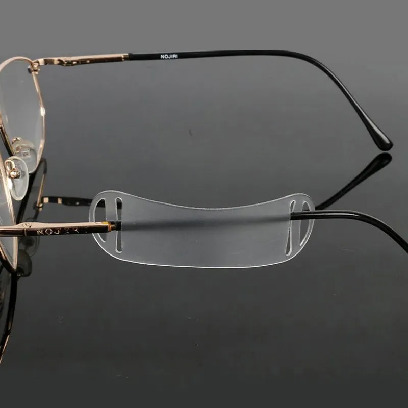 ラベルベースの光学フレームスリップアイウェア眼鏡メガネ価格タグジュエリーソフトストリップラベルプラスチックホルダーマウント上のスライド