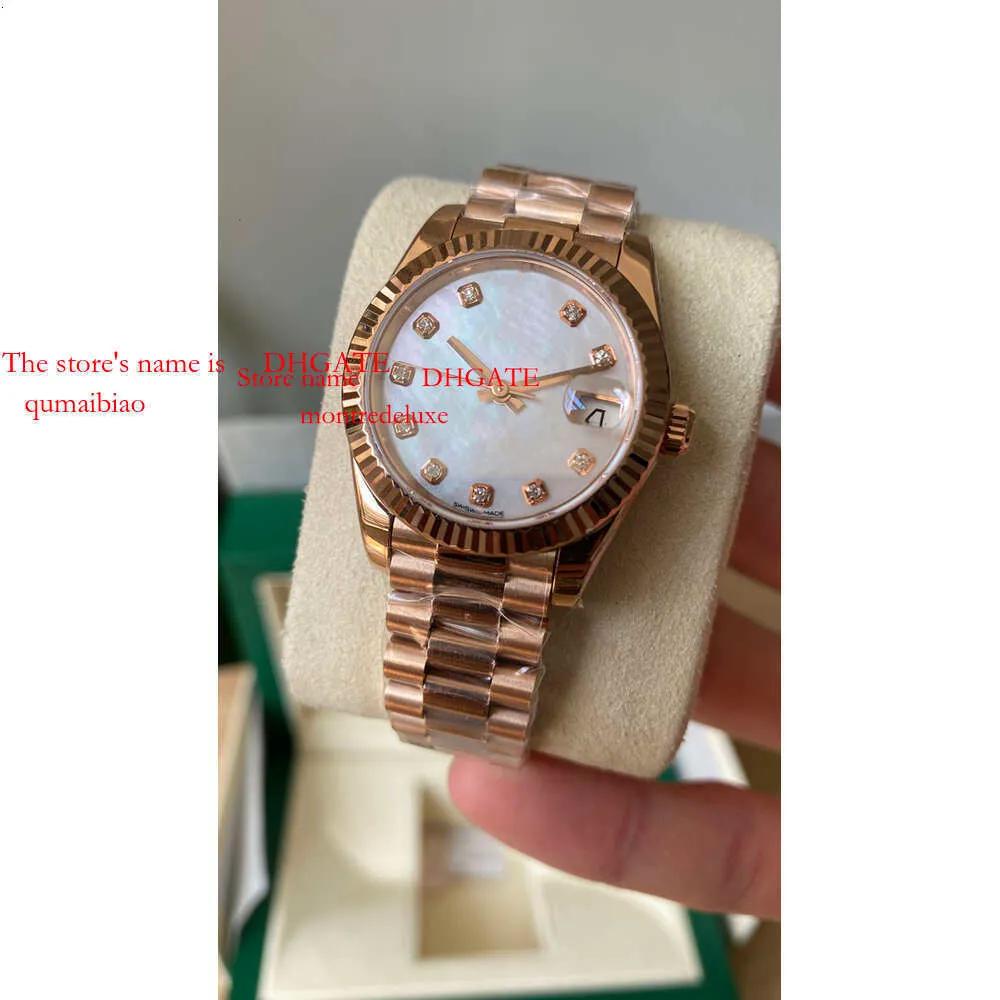 Orologio da uomo aaaaa in acciaio meccanico orologio da donna design da 36 mm diamond peperone popolare precisione luminosa 278271 automatico 31mm olex 282