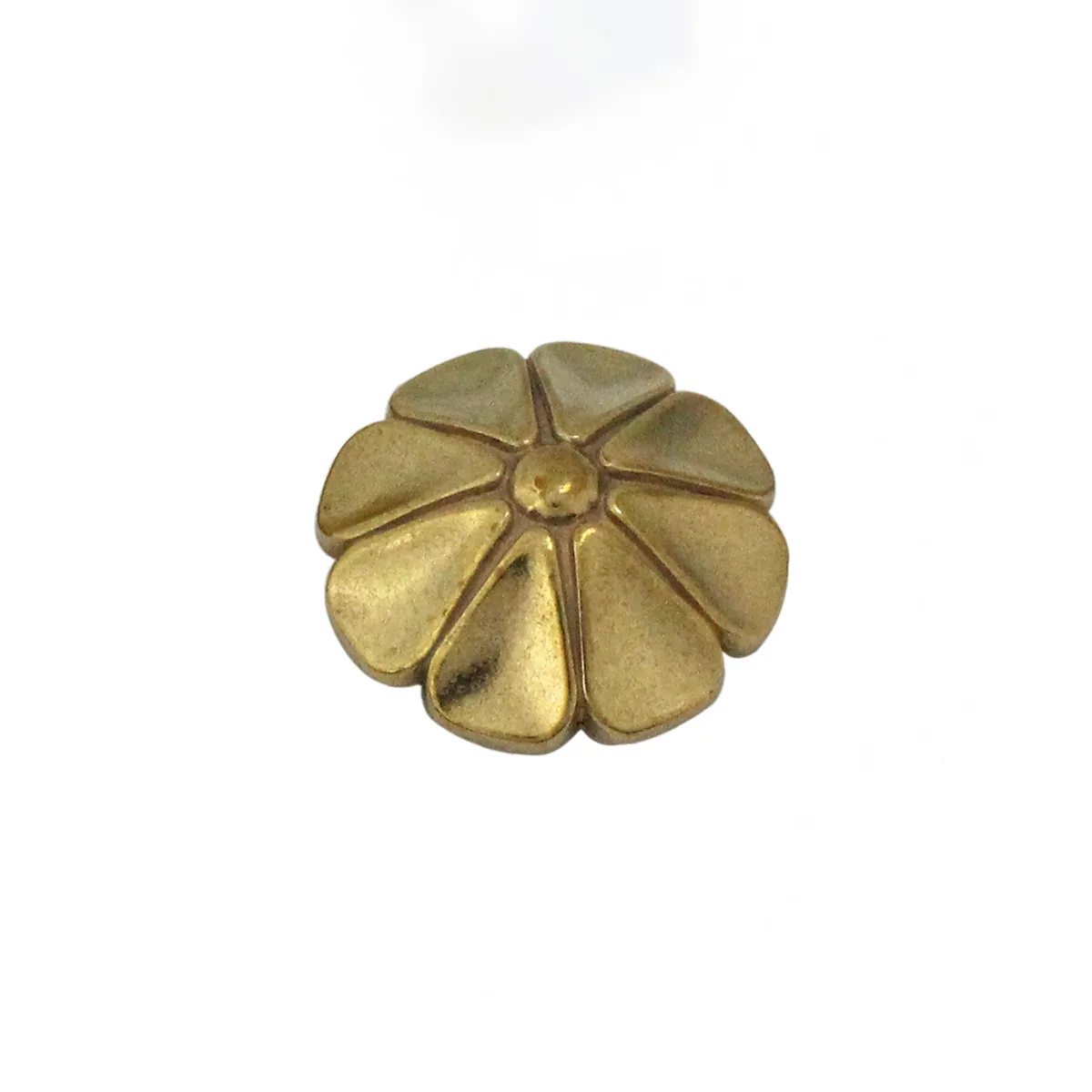 1st mässingsskruv conchos nitar blomma stjärna dekorativa knappar för läder hantverk plånbok påse sadel bälte dekor