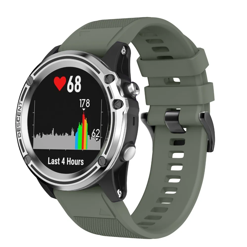 Quick Easy Fit Silicon -Gurt -Uhrband für Garmin Fenix7/Fenix5pro Fenix6 Premium Smart Watches