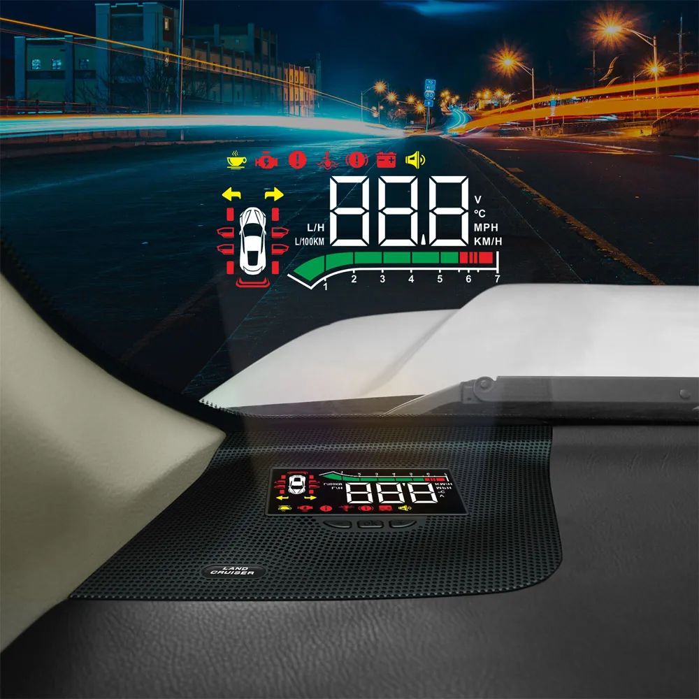 Windshiled Display Advanced HUD Windshield Projector Head-Up Display for Nissan Armada ...