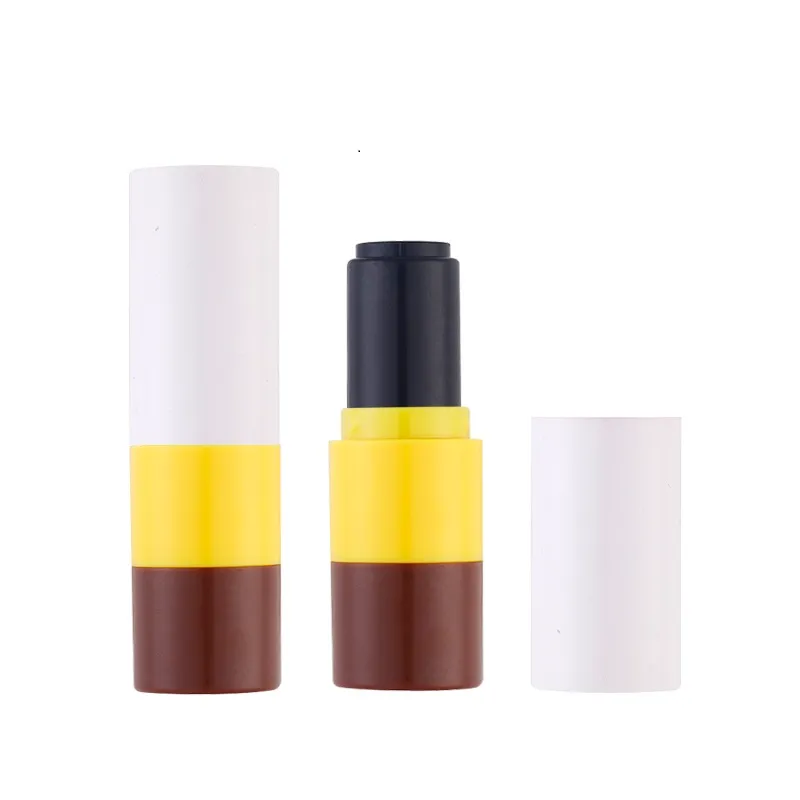 Round Compact Lip Color Colorful Round Lipstick & Lip Balm Containers - 12.1mm, Premium Quality ...