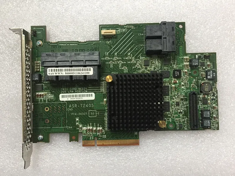 Kartlar ASR72405 1GB önbellek 6gb/s SAS SATA PCIE Gen 3 RAID Denetleyici Kartı