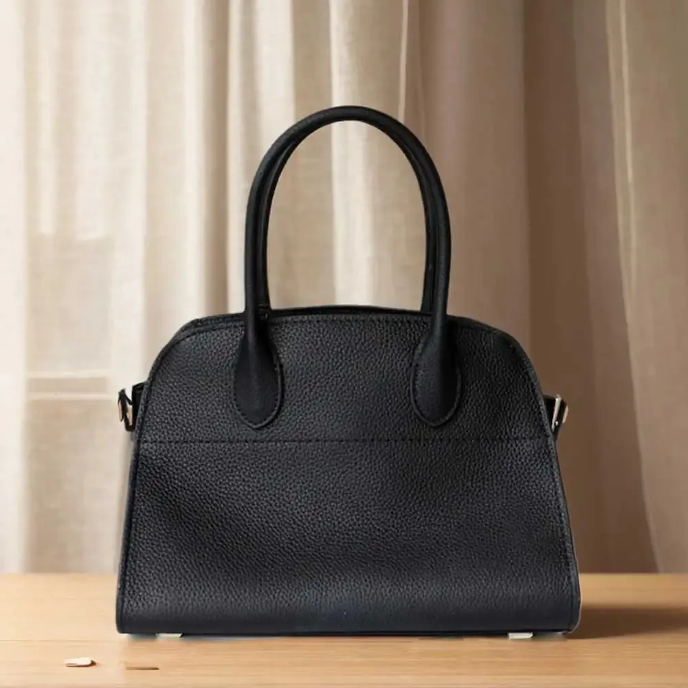 Cowhide Leather Handbags Ladies Designer Luxury Tote Bag High Quality TopHandle Female Large capacity Square Commuting 240410