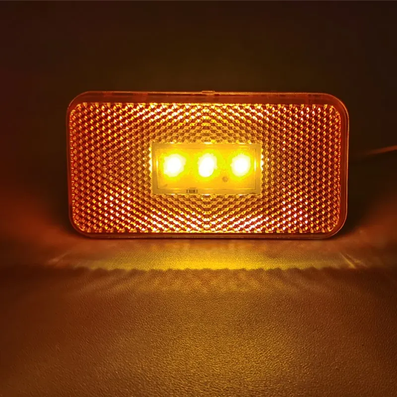 24V Amber LED Marker Lights for Scania 6 Series Heavy Truck Side