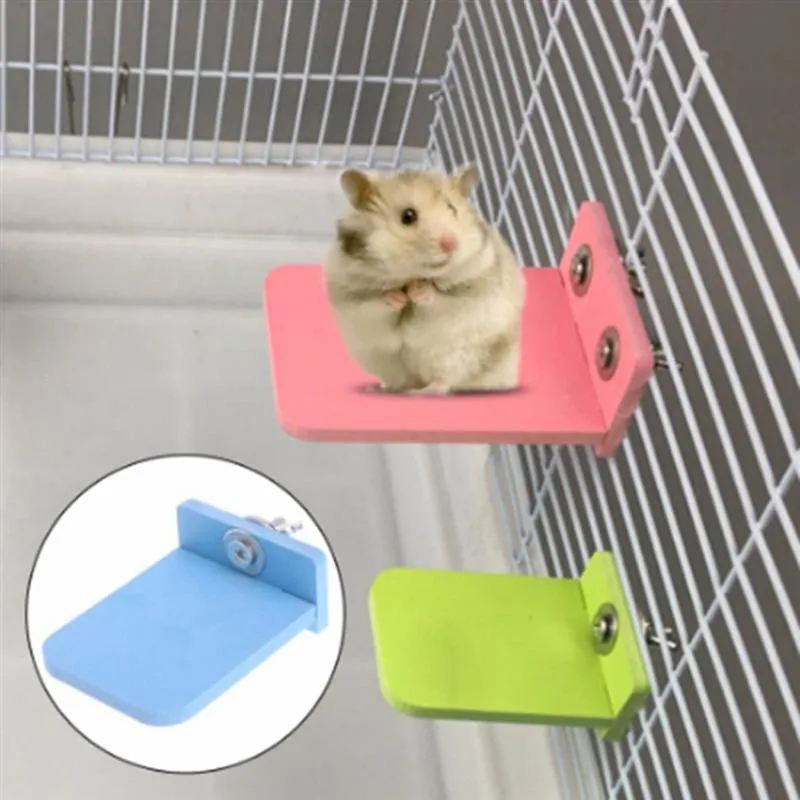 Hamster Toys Small Animal Platform Standplatform Hamster Cage Stand Hamster Cage Accessories voor Juguetes cavia -konijn