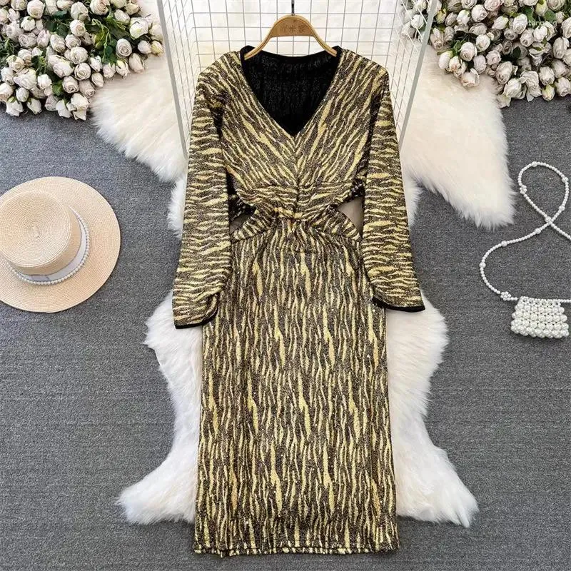 elegant autumn dresses Autumn Floral Fairy Dresses for Women 2022 Luxury Designer Slim Korean –  Global Fashions GC main image 1