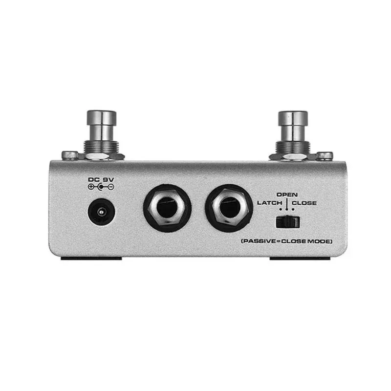 Nux nmp-2 metal com interruptor de pé duplo guitarra de controle de guitarra pedal de pedal poderoso para os efeitos remotos de guitarra módulos de teclado pedal