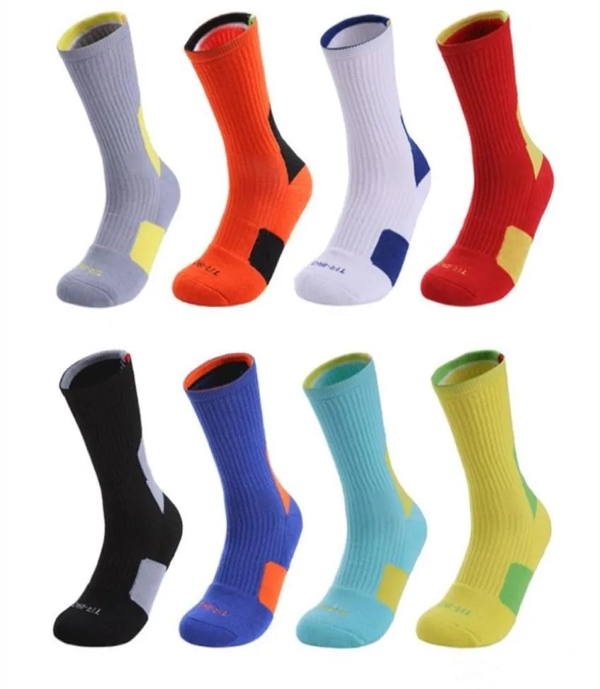 Professional Sports Basketball Sock Running Fitness Cycling Soccer trainning Socks Breathable elastics Cotton Camping jogging fish6692059