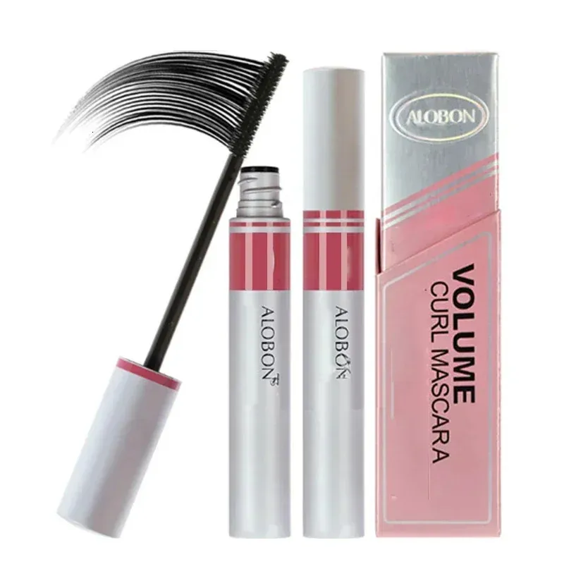 Mascara Individual Curl Eyelash Extension Colossal Mascara Volume Express Makeup 1pc Black Ink Alobon 3d Fiber Lashes Cosmetics 240410