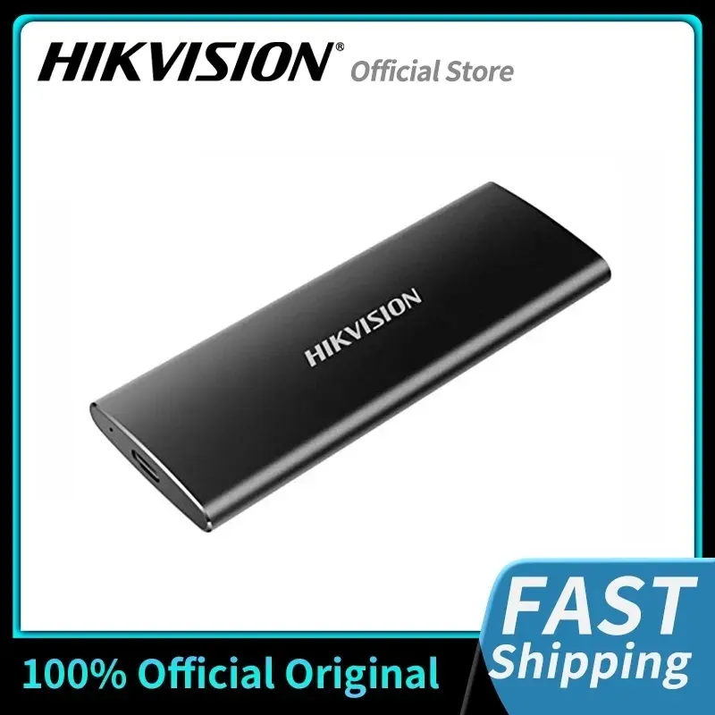 Приводы Hikvision T200N SSD 256 ГБ 512 ГБ 1 ТБ Портативный твердотельный привод USB 3.1 Gen 2 Внешнее хранилище, совместимое с Mac Latop/Desktop