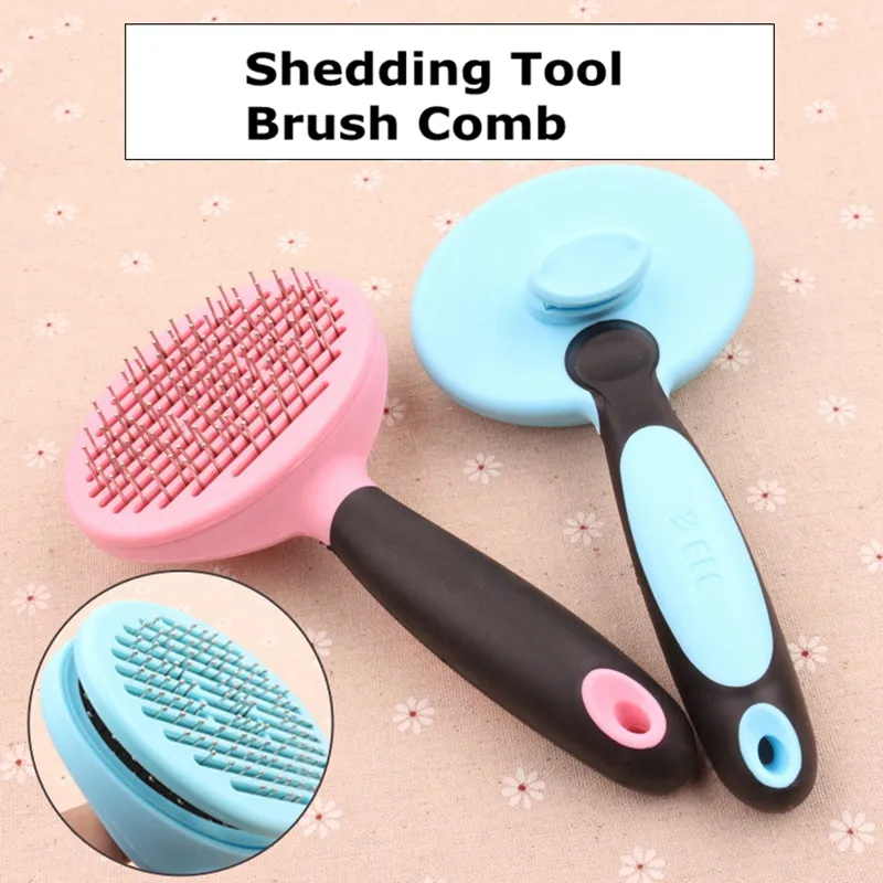 Wholesale Dog Cat Comb Shedding Tool Brush Comb Rake Little Small Large