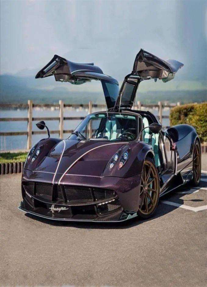 132 Pagani Huayra Dinastia Alloy Racing Car Model Diecasts Metal Toy Sports Model Высокий симуляционный звук и Light Kids Gift 222938623