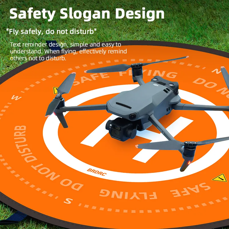 Foldable Drone Landing Pad for DJI More Waterproof, Reflective