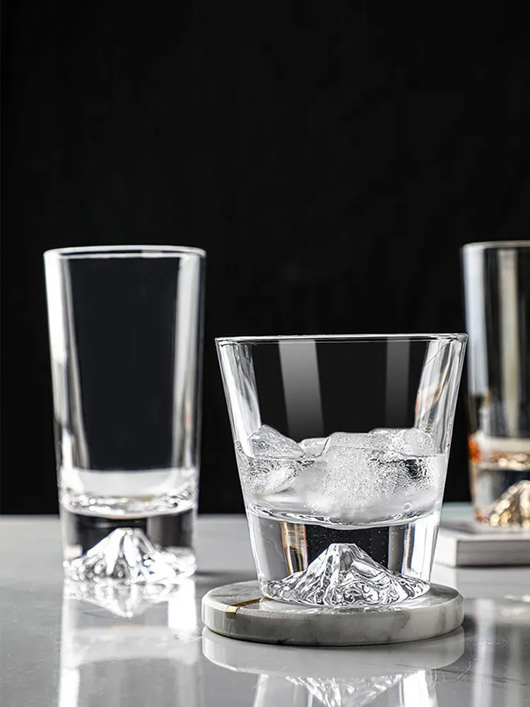 DHgate.com:Japanese Wine Glasses: 2/1Pcs 3D Crystal Mountain