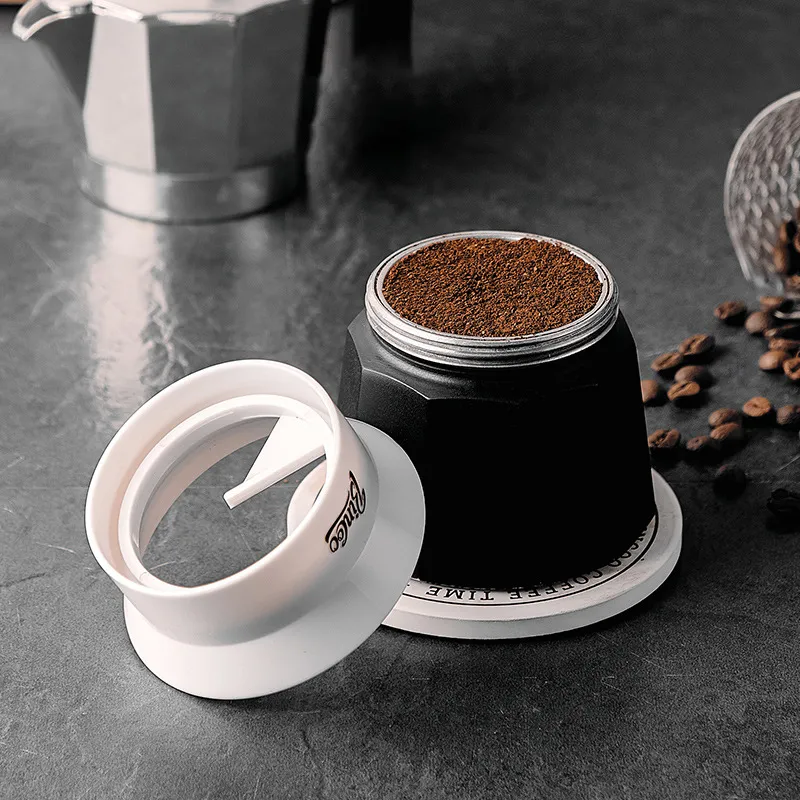 Moka Pot Italian Coffee Machine Espresso Alumínio Geyser Café Café Kettle Latte Stove Classic Coffee Barista Acessórios600ml
