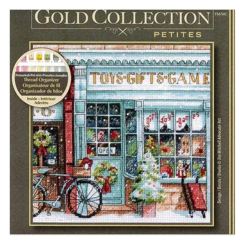 Amishop kostenlose Lieferung beliebte beliebte hochwertige Zählung von Cross Stitch Kit Toys Geschenke Game Shop DIM70-08900