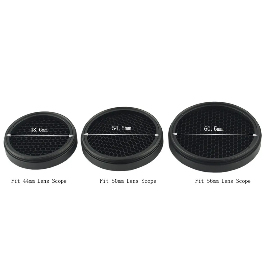 Tactical Honeycomb Scope Protector Mesh For 44MM/50MM/56MM Sunshade