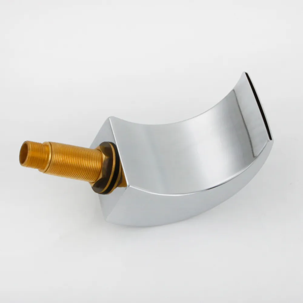 Skowll-蛇口,バスルーム用,滝に取り付けられたシンク,シングルハンドル