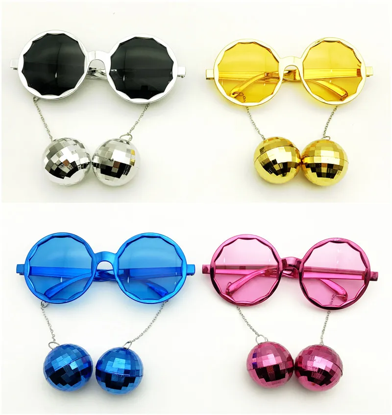 Hanging Disco Ball Glasses Plastic Costume Accessories for  display picture 3