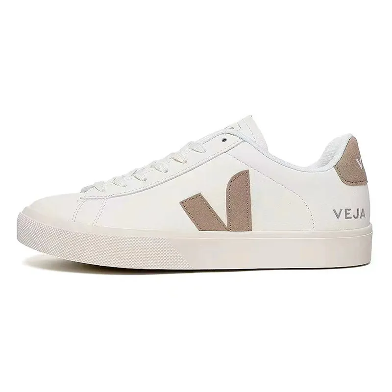 2024 Hot d'été Hot Français Brésil Vert Low-Carbone Life V Organic Cotton Flats Platform Sneakers Femmes Casual Classic White Designer Chaussures Mentides Mens 36-45 X2