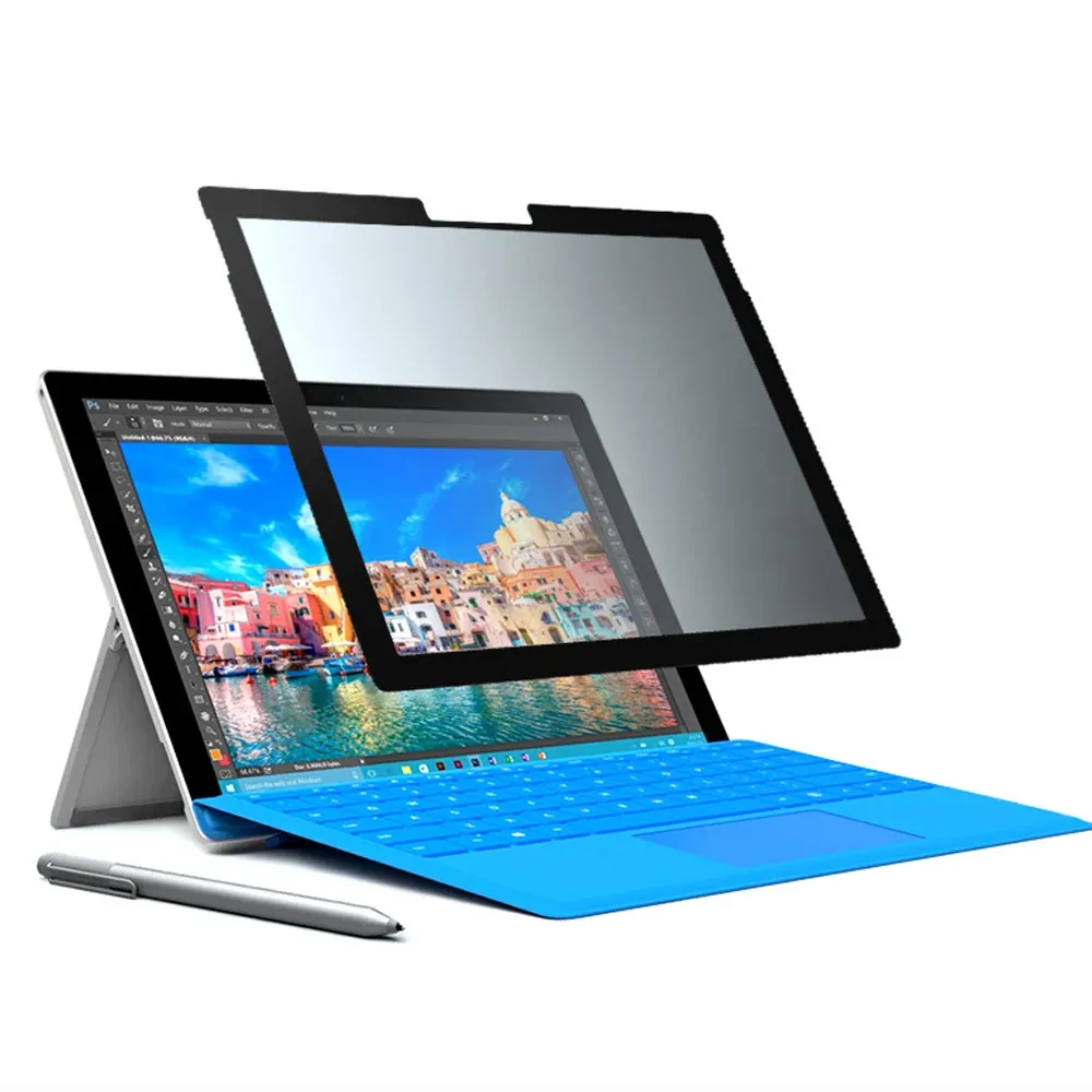 Protégeurs Film de confidentialité pour Surface Pro 8 7 6 5 4 3 Filtre de protecteur d'écran pour Microsoft Ordropop Studio Go 2 Livre 2 3 Antipeep / reflets