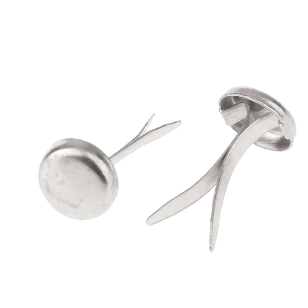 200 Mini Brads In Metallo Oro 8mm - Per Scrapbooking E DIY - Foto 3