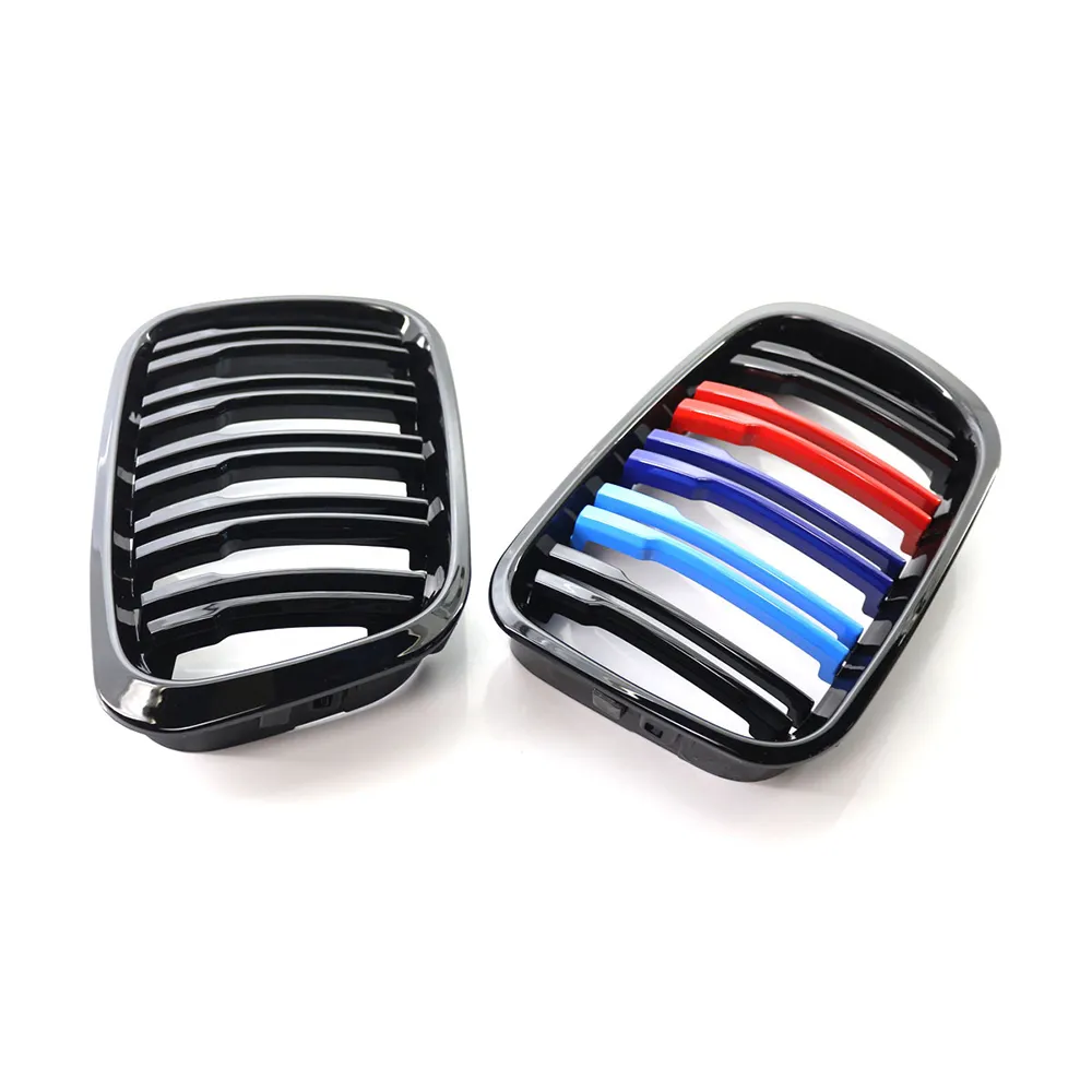 Matte Black Front Kidney Grille Pair For BMW Z4 E85 E86 Coupe & Roadster 2003-2008