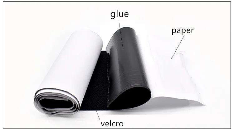 30 cm zelfklevende haaklusbevestiging 300 mm brede magische tape voor vensterdeur gordijnbanken Kleding Diy Sewing Accessories