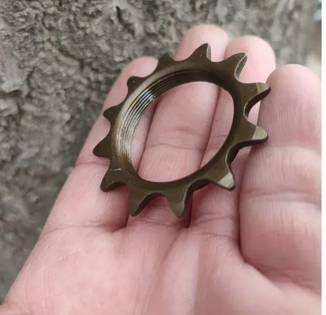DHgate 12T BMX Freewheel Fixed Gear Flywheel 34MM Inner Diameter Steel Single Speed Track Bike Flywheel Sports Outdoors