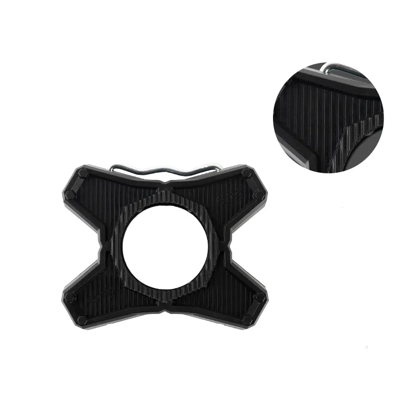 ABSalloy par de pedales de bicicleta, convertidor de soporte plano para Speedplay, adaptador de pedales cero, piezas de placa de Pedal de bicicleta de carretera