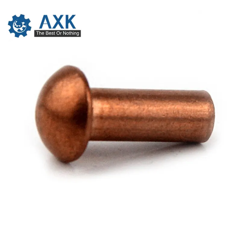 【ギフト】 DHgate.com:Copper Pan Head Rivets | Brass Half Round Solid アイドルグッズ