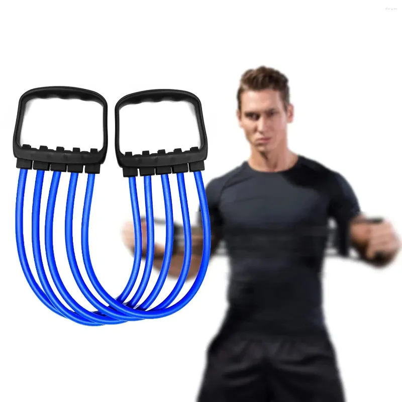Full Body Exercise Bands Kmart Set With 5 Removable Chest Expanders For