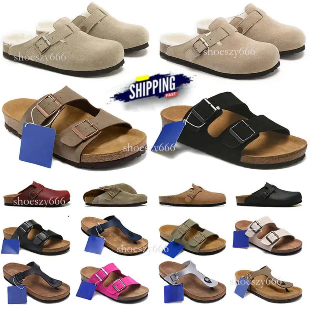 Bostons Clogs Birkinstock Designer Slides Platform Slippers Women Men Berkinstock Shoes Slide Favourite Sandals Berkin Stock Woman Favourite Sliders gew