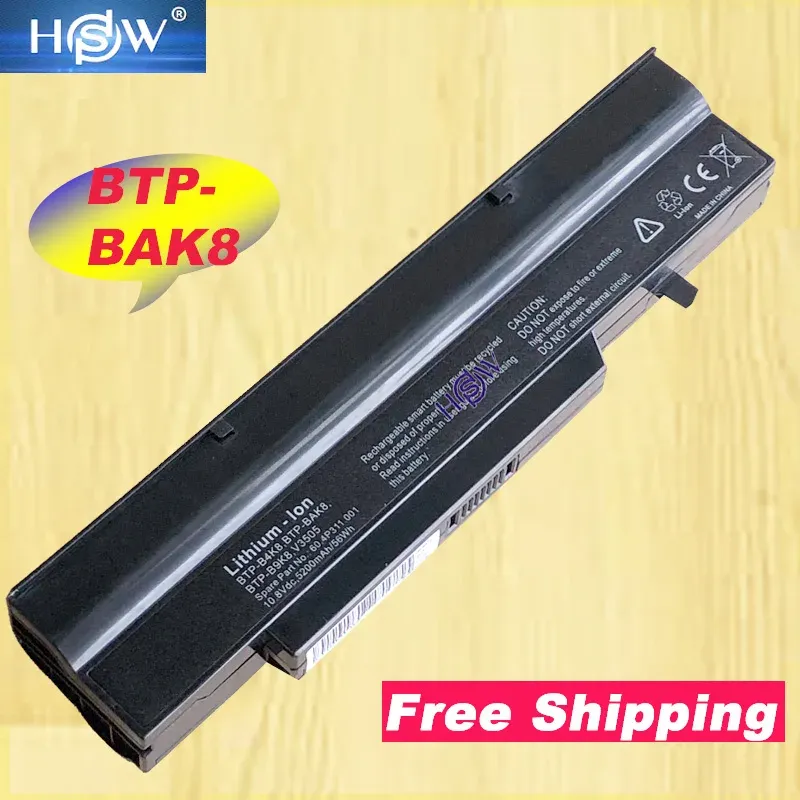 Bateria HSW Laptop Bateria para Fujitsu Esprimo Mobile V5505 V5545 V6505 V6535 PRO AMILO V3405 V3505 V3525 V8210 LI1718 LI1720 MS2216 MS2