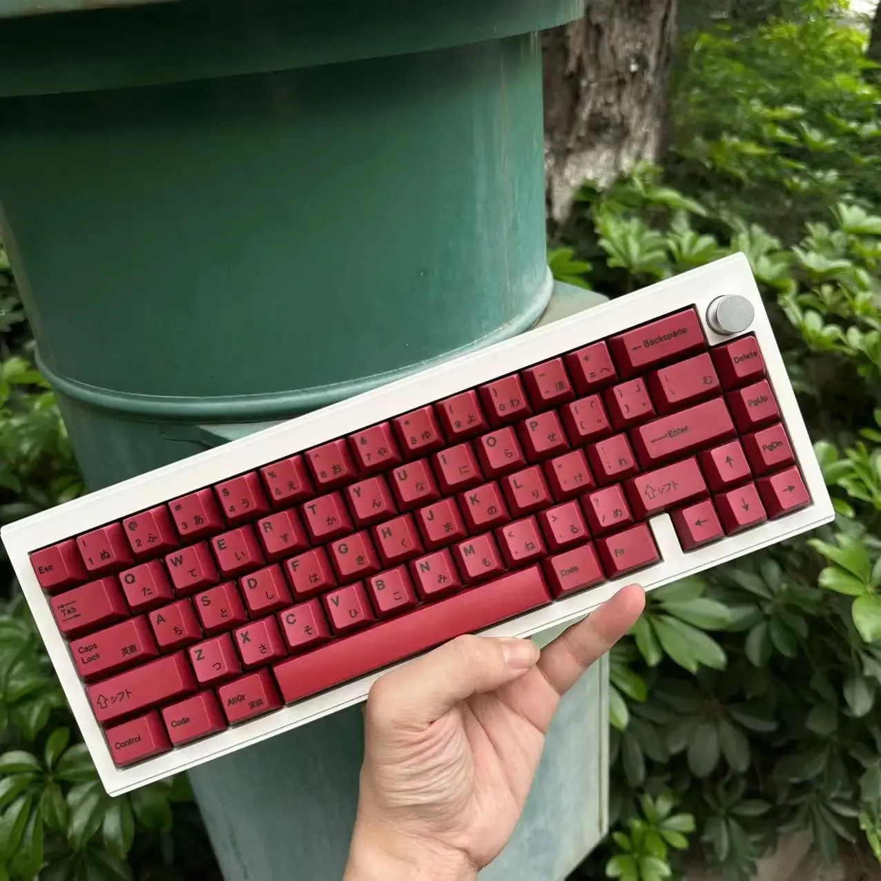 Tillbehör 1 Set Crimson Cadet KeyCaps Lightproof PBT Dye SubliMation Key Caps för MX Switch Mechanical Keyboard Cherry Profile KeyCap