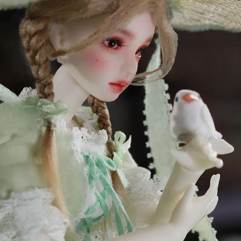 1/6 Missie BJD Dolls Специальное тело европейское маленькое свежее свежее пастырское стиль кукольная смола художественная игрушка подарки движущаяся совместная кукла Shugafairy