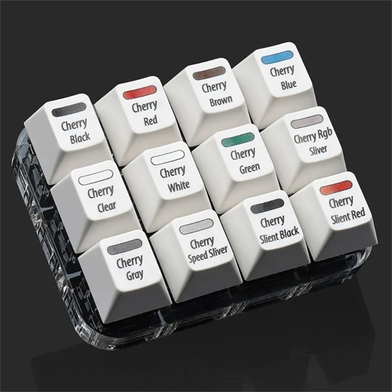 Acessórios Keyboards confortáveis Cherry MX Tester 12Kes