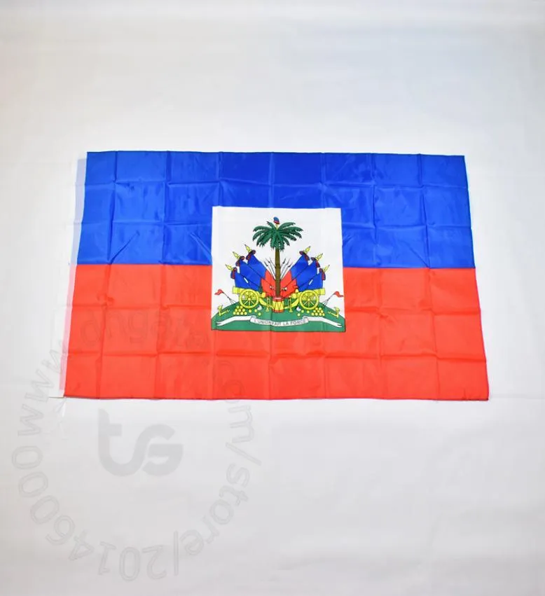 Национальный флаг Гаити 3X5 FT90150CM VISHING National Flag Украшение Haiti Nation3172049
