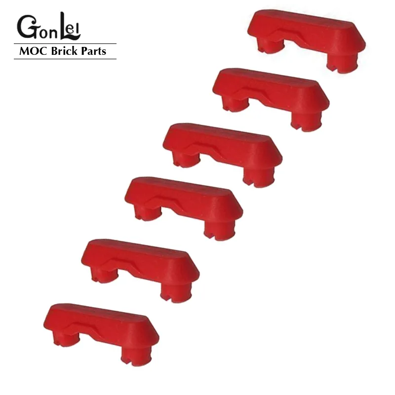 MOC Bricks: Technical Antiskid Rubber Pads, Black Rubber Strips for ...