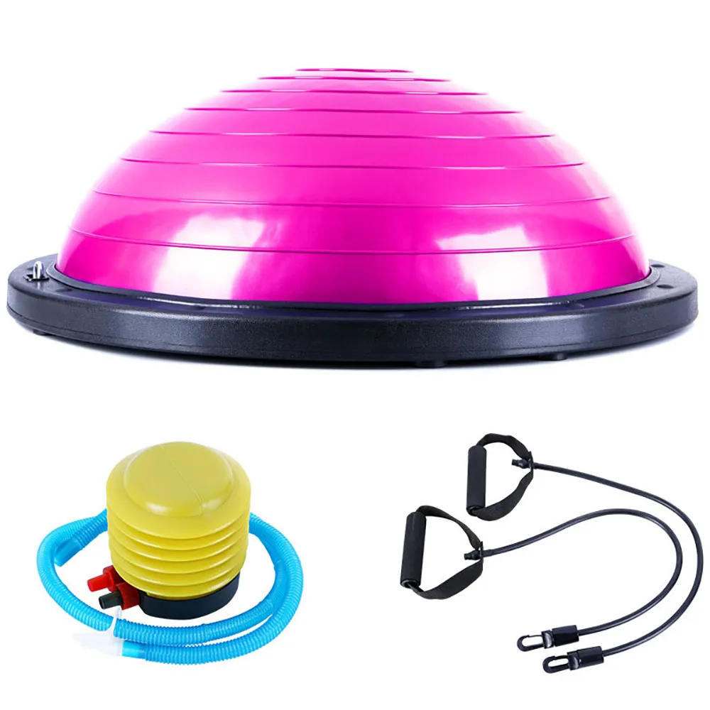 Saúde e segurança Pilates Equipment 58cmthicken Balanced Wave Speed Yoga Fitball Gym Fitnessfloating Massage Ball Pelota Pilates