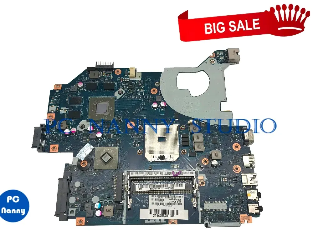 Motherboard PCNANNY NBC1911001 Q5WV8LA 8331P for Acer Aspire V3551G Laptop motherboard DDR3 PC Notebook Mainboard tested